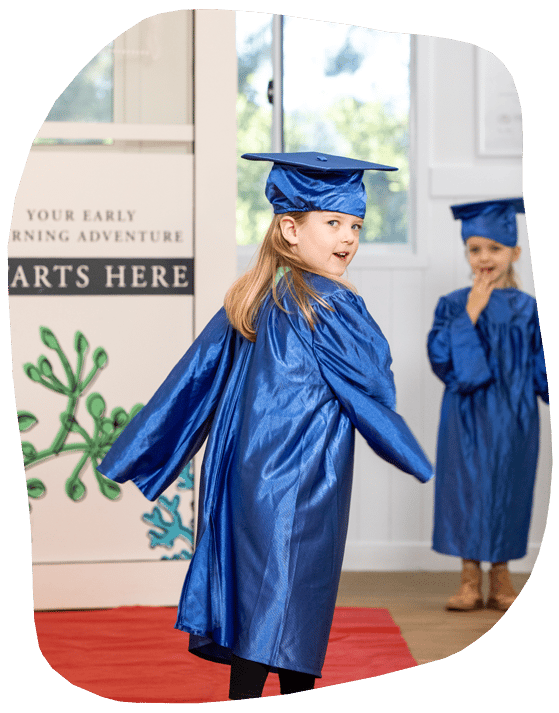 Two Little Girls Graduation — Early Learning Centre Maudsland,QLD