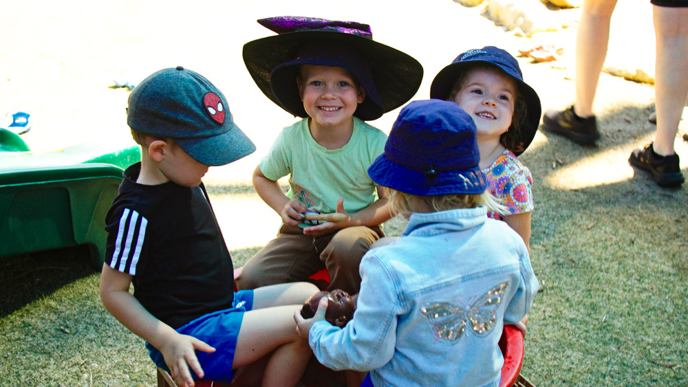 Group of Kids in The Playground