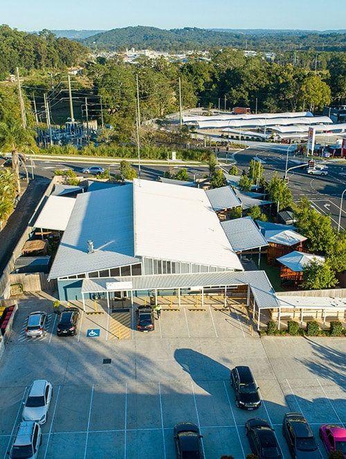 Birds eye view of school — Early Learning Centre in Buderim, QLD